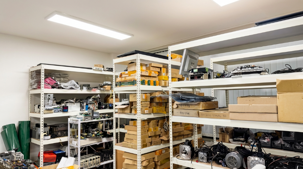 자재 보관 공간